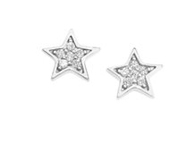 Pendientes Comete Mujer Stella in Oro blanco Diamante ORB920 - ORB920